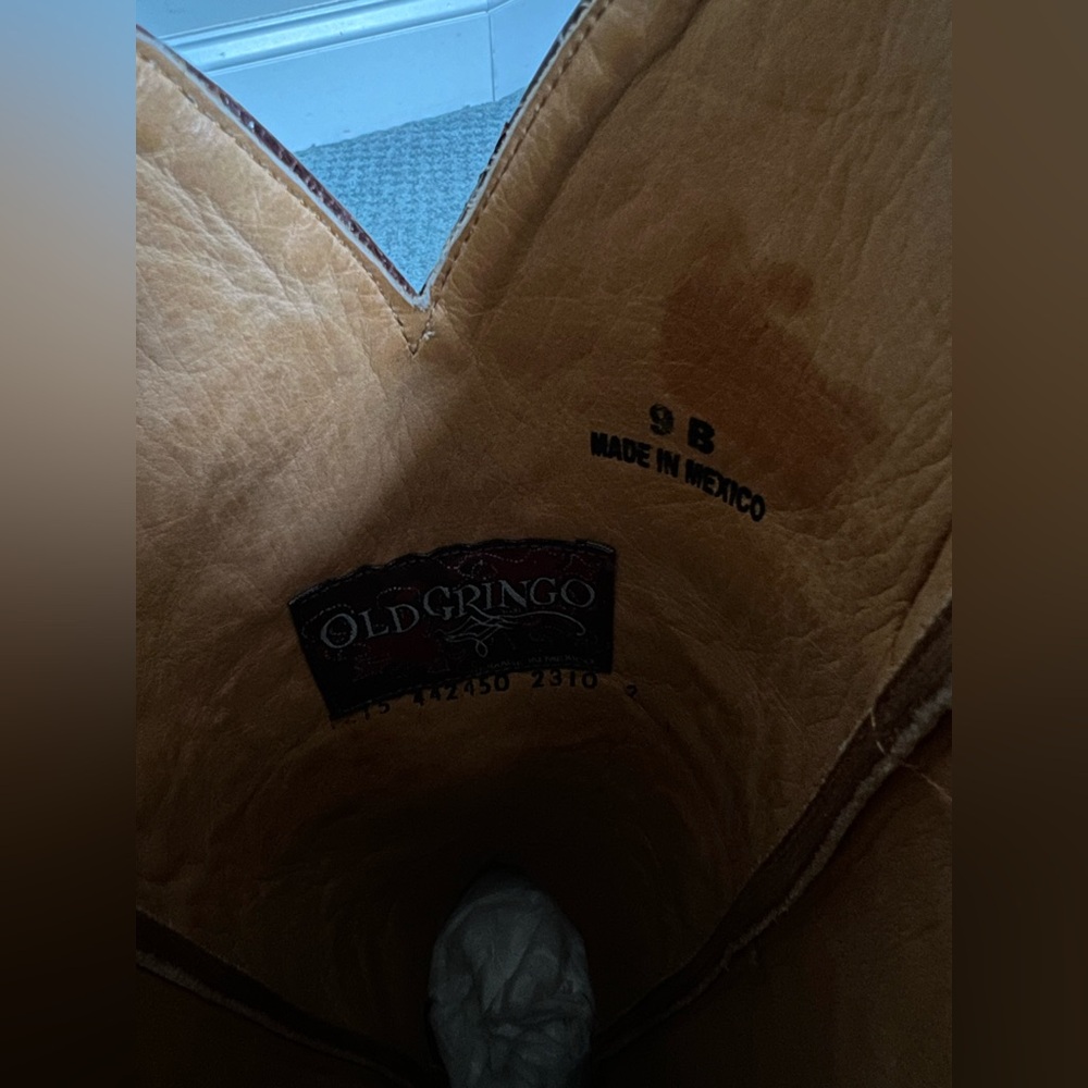 Old Gringo 9 B Nicolette Brass L2310-2 Western Cowboy Cowgirl Boots Valentines - Picture 13 of 14